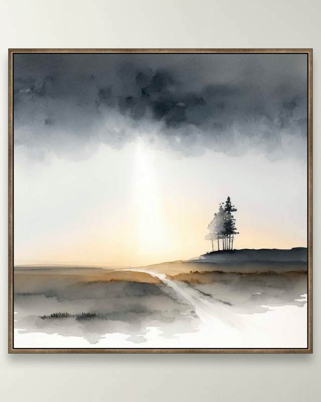 "Soft Sunrise" Framed Giclee